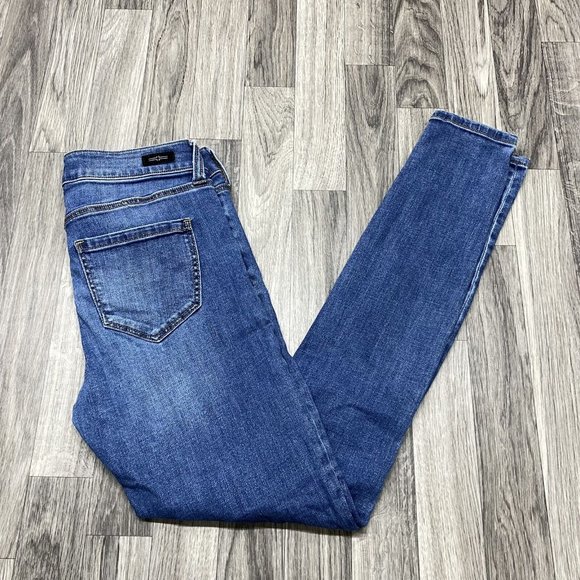 LIVERPOOL Skinny Light Wash Mid Rise Blue Denim Jeans Women's Size 2 - Picture 14 of 14